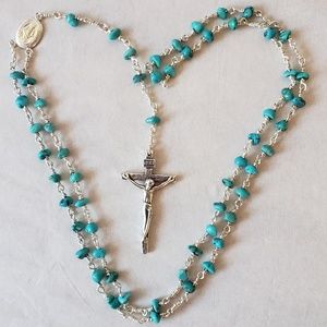 Handmade Authentic Turquoise Rosary
